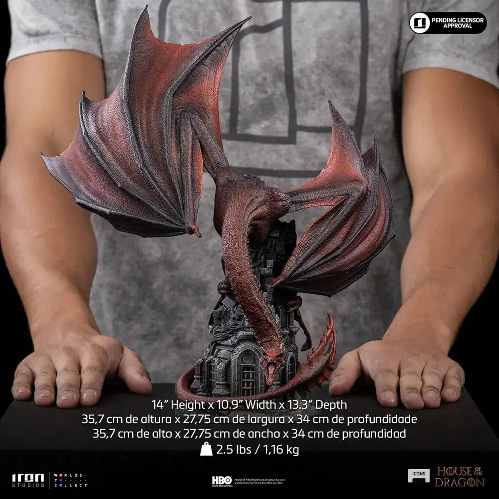 HOUSE OF THE DRAGON CARAXES 1/10 STATUE - bild 3