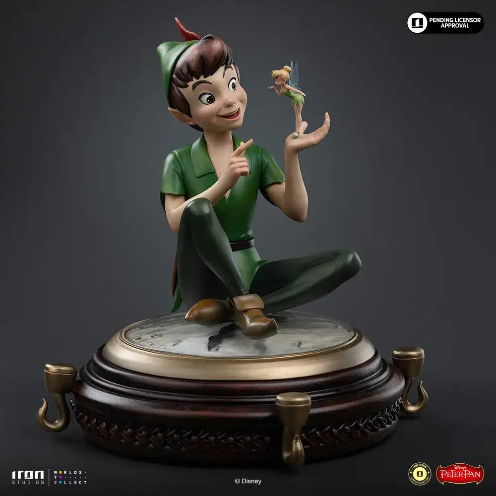 DISNEY VINTAGE PETER PAN & TINKERBELL 1/10 STATUE - bild 4