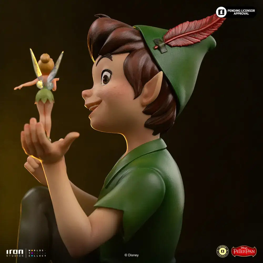 DISNEY VINTAGE PETER PAN & TINKERBELL 1/10 STATUE - bild 5