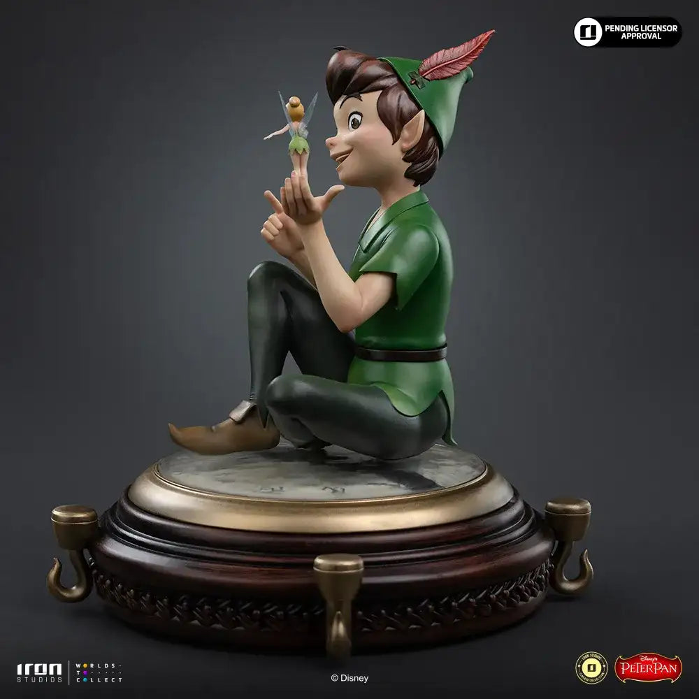 DISNEY VINTAGE PETER PAN & TINKERBELL 1/10 STATUE - bild 6