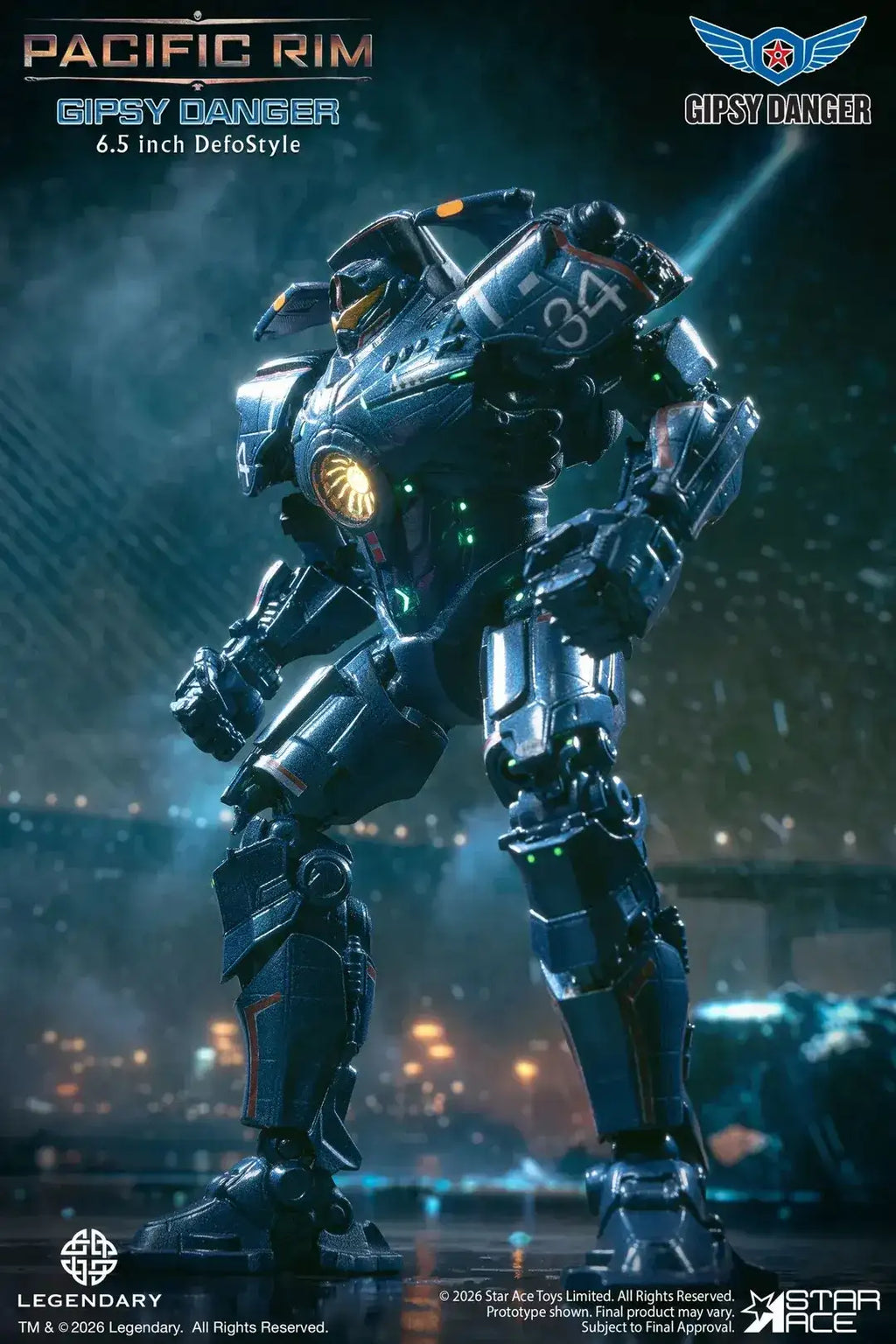 PACIFIC RIM GIPSY DANGER DEFOSTYLE NX FIGURE - bild 3