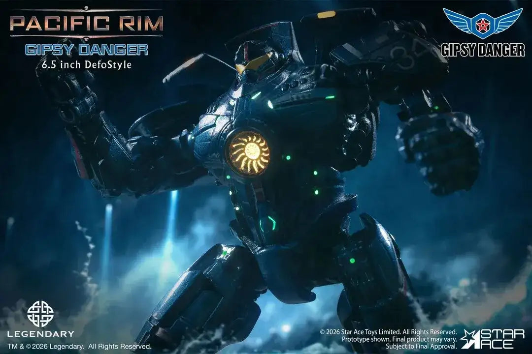 PACIFIC RIM GIPSY DANGER DEFOSTYLE DELUXE FIGURE - bild 4