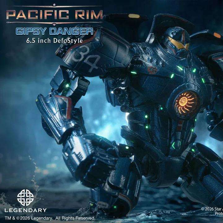 PACIFIC RIM GIPSY DANGER DEFOSTYLE DELUXE FIGURE - bild 1