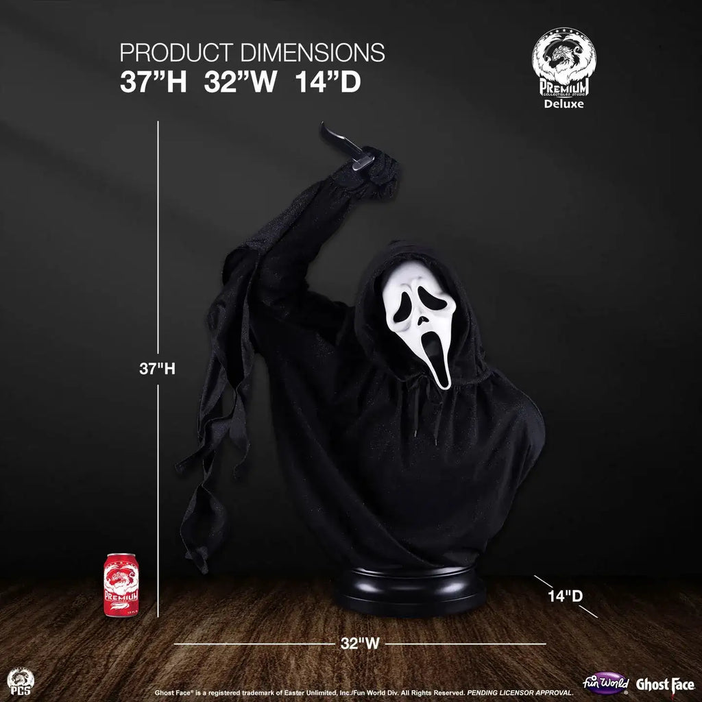 GHOST FACE LIFE SIZED BUST DELUXE - bild 8