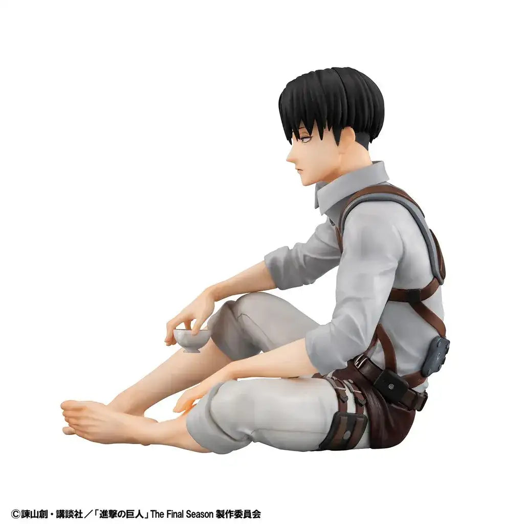 ATTACK ON TITAN PALM SIZE SQUAD CAPTAIN LEVI G.E.M. STATUE - bild 5