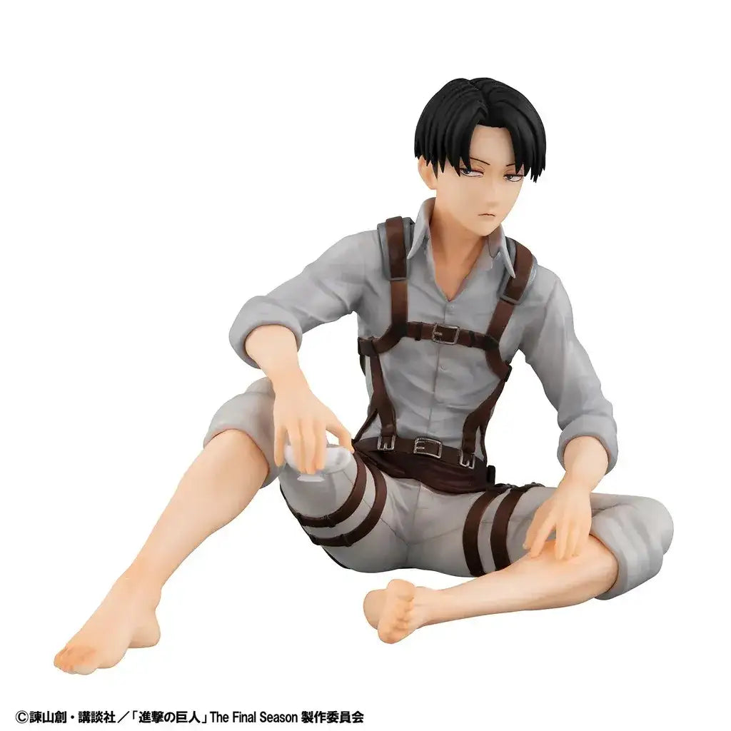 ATTACK ON TITAN PALM SIZE SQUAD CAPTAIN LEVI G.E.M. STATUE - bild 4
