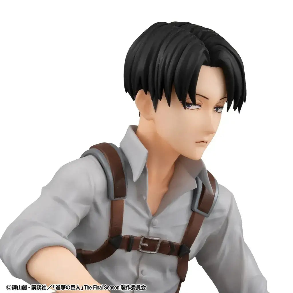 ATTACK ON TITAN PALM SIZE SQUAD CAPTAIN LEVI G.E.M. STATUE - bild 7