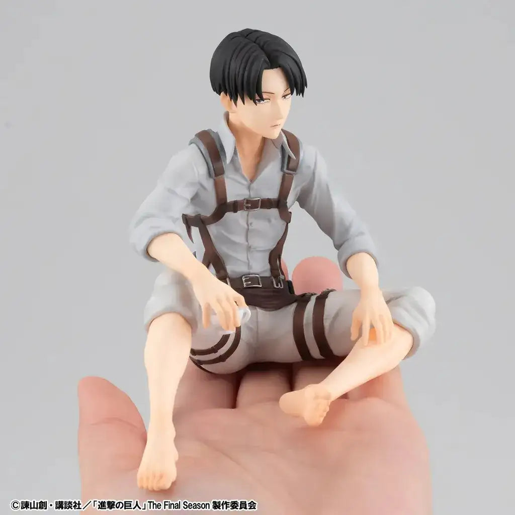 ATTACK ON TITAN PALM SIZE SQUAD CAPTAIN LEVI G.E.M. STATUE - bild 3