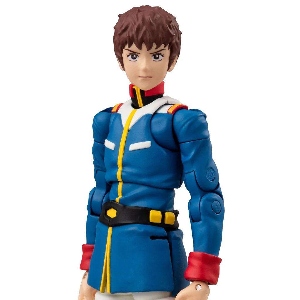 GMG COLLECTION 16 MOBILE SUIT GUNDAM EARTH FEDERATION AMURO RAY UNIFORM ACTION FIGURE - bild 1
