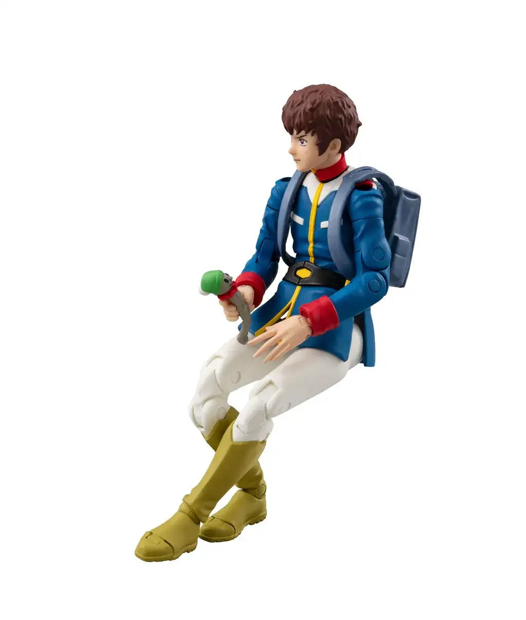 GMG COLLECTION 16 MOBILE SUIT GUNDAM EARTH FEDERATION AMURO RAY UNIFORM ACTION FIGURE - bild 7
