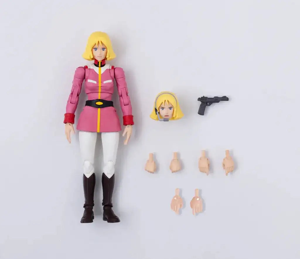 GMG COLLECTION 17 MOBILE SUIT GUNDAM EARTH FEDERATION SAYLA MASS UNIFORM ACTION FIGURE - bild 3