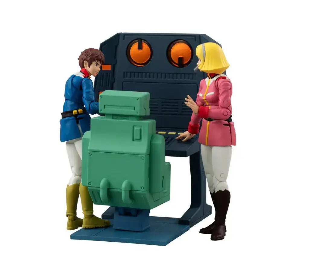 GMG COLLECTION EX MOBILE SUIT GUNDAM  WHITE BASE BRIDGE COMMUNICATIONS OFFICER DESK SET - bild 4