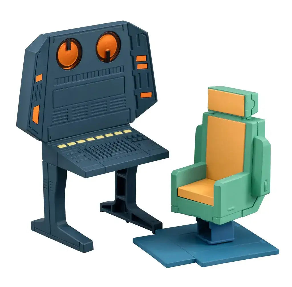GMG COLLECTION EX MOBILE SUIT GUNDAM  WHITE BASE BRIDGE COMMUNICATIONS OFFICER DESK SET - bild 2