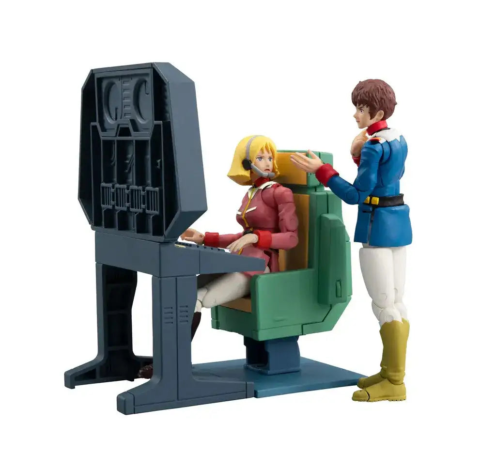 GMG COLLECTION EX MOBILE SUIT GUNDAM  WHITE BASE BRIDGE COMMUNICATIONS OFFICER DESK SET - bild 7
