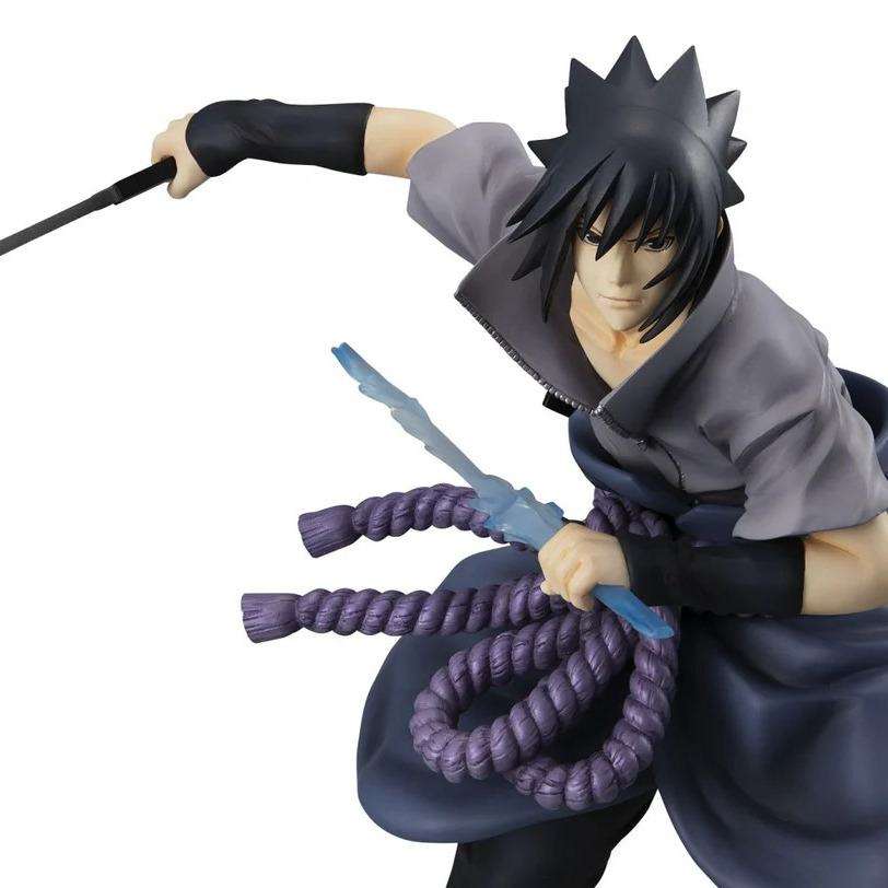 NARUTO SHIPPUDEN SASUKE UCHIHA  GREAT NINJA WAR GEM STATUE REPEAT - bild 1