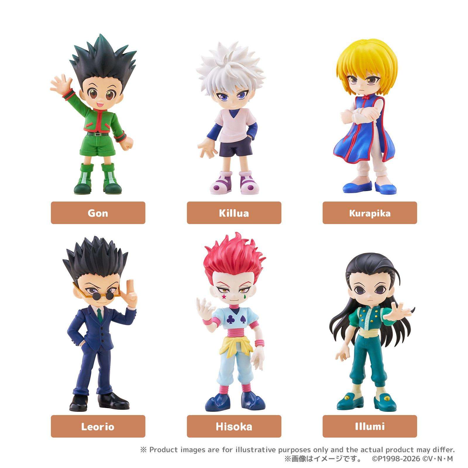 HUNTER X HUNTER VOL. 1 PALVERSE MINI FIGURE SET (6) - bild 1