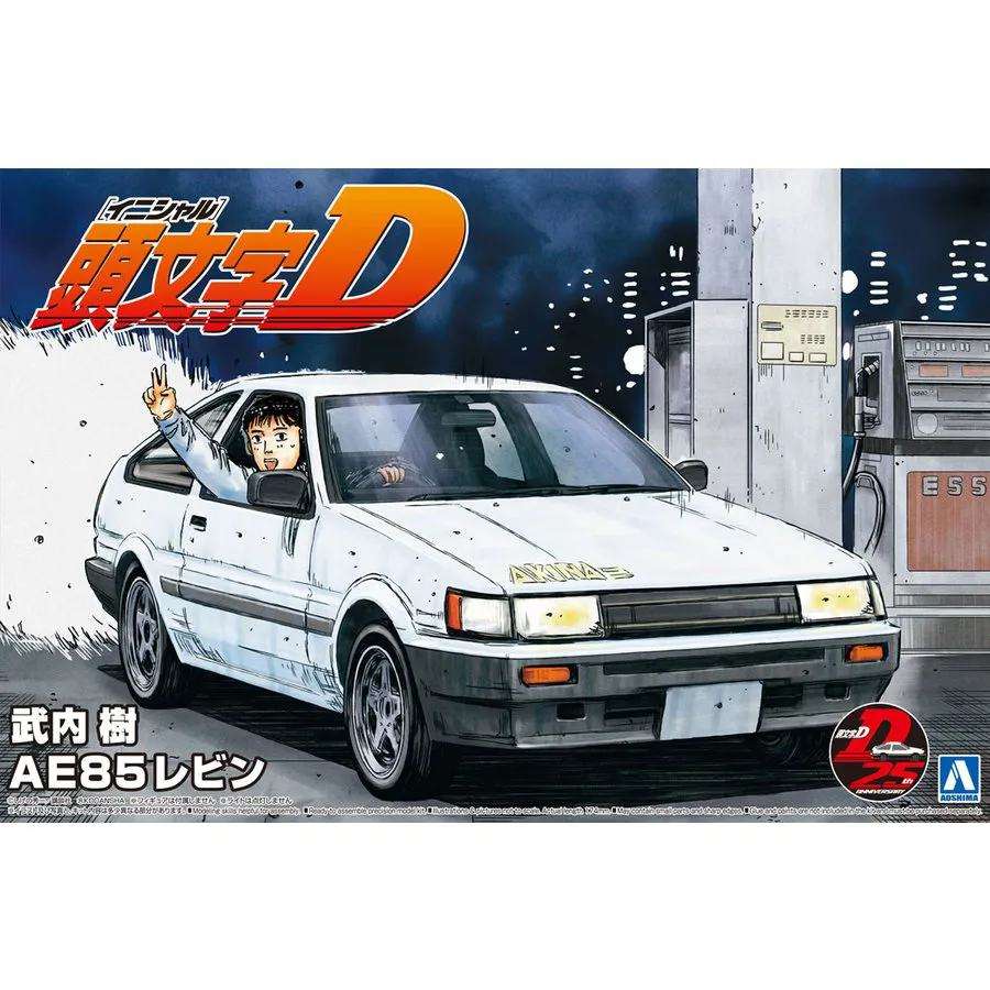 INITIAL-D TAKEUCHI ITSUKI AE85 LEVIN TOYOTA 1/24