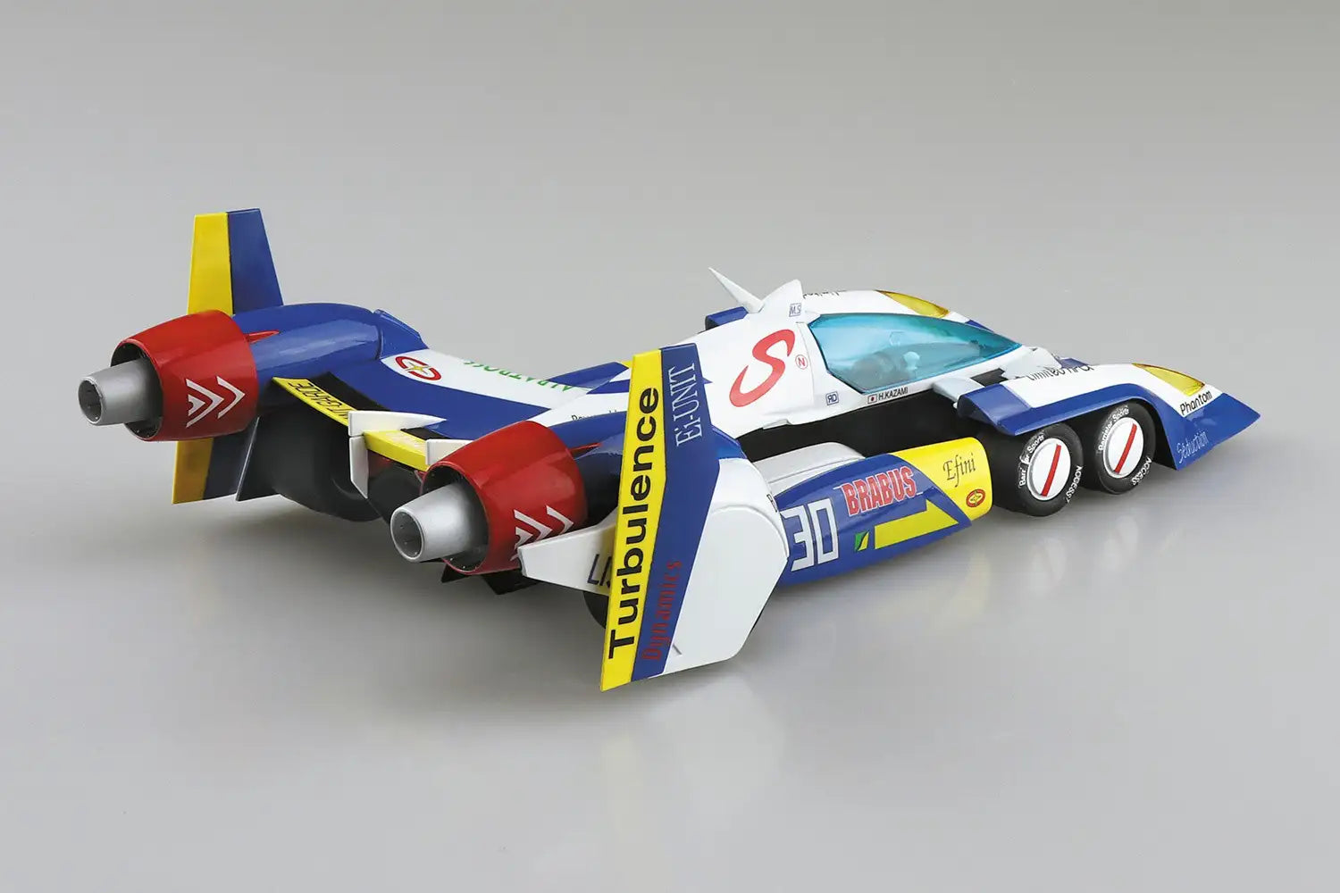 CYBER FORMULA SUPER ASURADA AKF-11 AERO MODE/AEROBOOST MODE MK 1/24 4