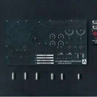 CYBER FORMULA SUPER ASURADA 01 DETAIL UP PARTS SET MK 1/24 1