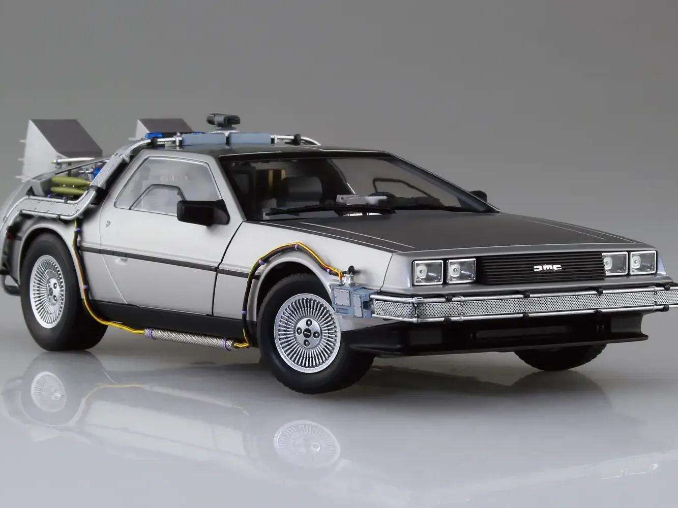 BBTF TIME MACHINE FROM BACK TO THE FUTURE PART I MK 1/24 1