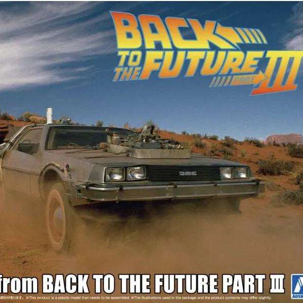 BBTF TIME MACHINE FROM BACK TO THE FUTURE PART III MK 1/24