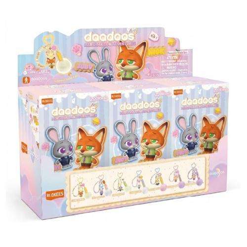 ZOOTROPOLIS DAADOOS ART SERIES BRACELET BAG CLIP BLIND BOX MODEL KIT (6)