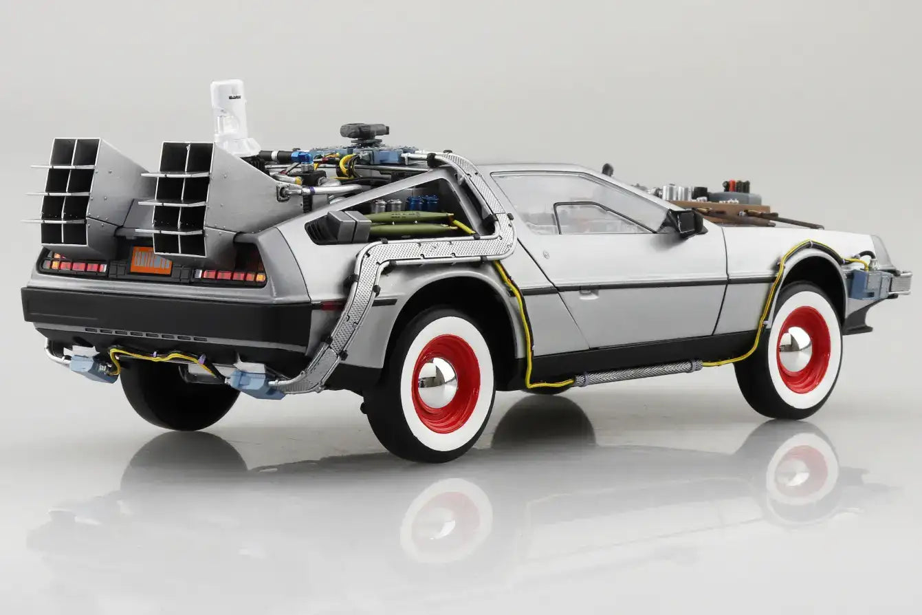 BBTF TIME MACHINE FROM BACK TO THE FUTURE PART III RAILROAD MK 1/24 3