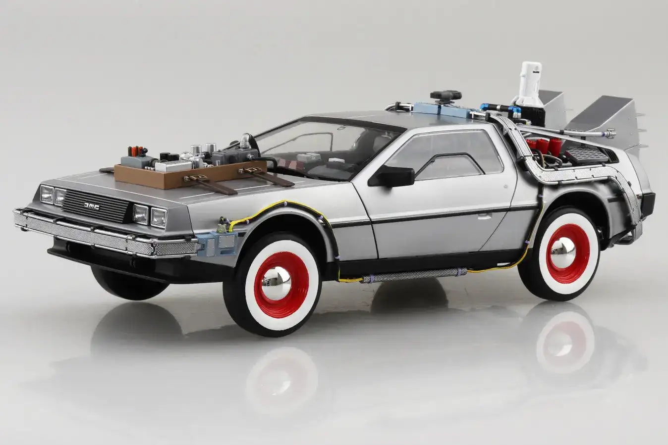 BBTF TIME MACHINE FROM BACK TO THE FUTURE PART III RAILROAD MK 1/24 2