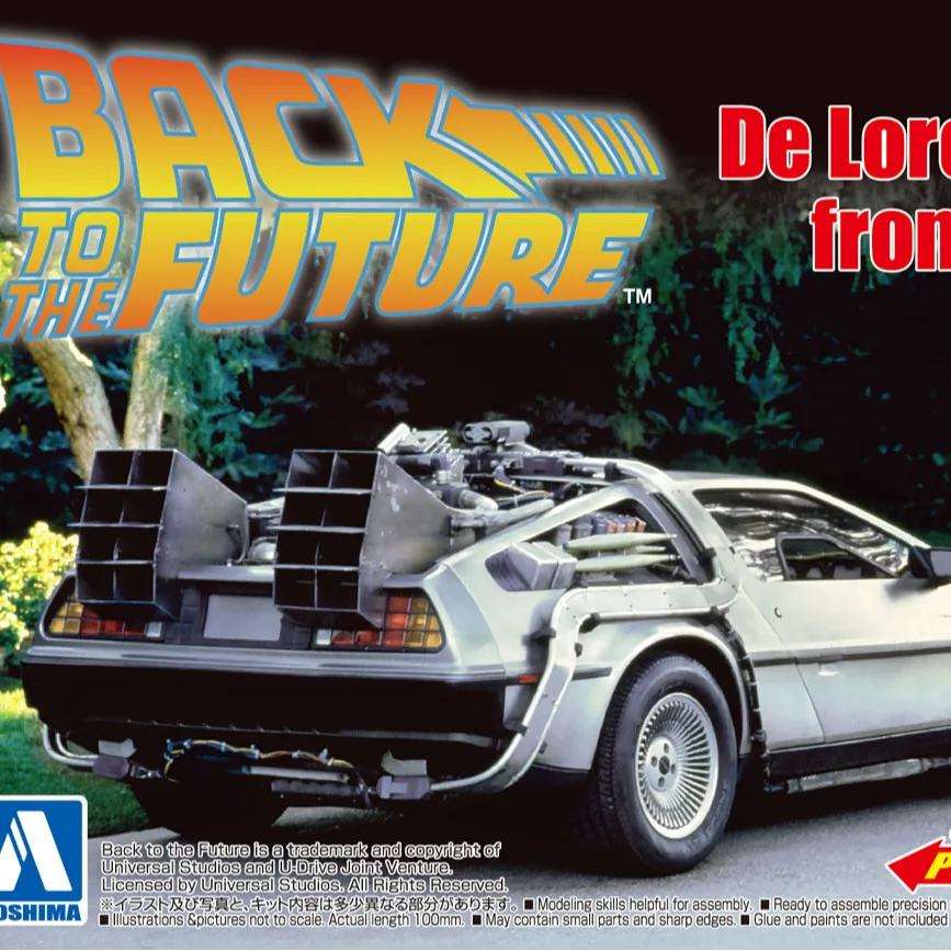 BTTF PULLBACK BACK TO THE FUTURE FROM PART I TIME MACHINE MK 1/43 1
