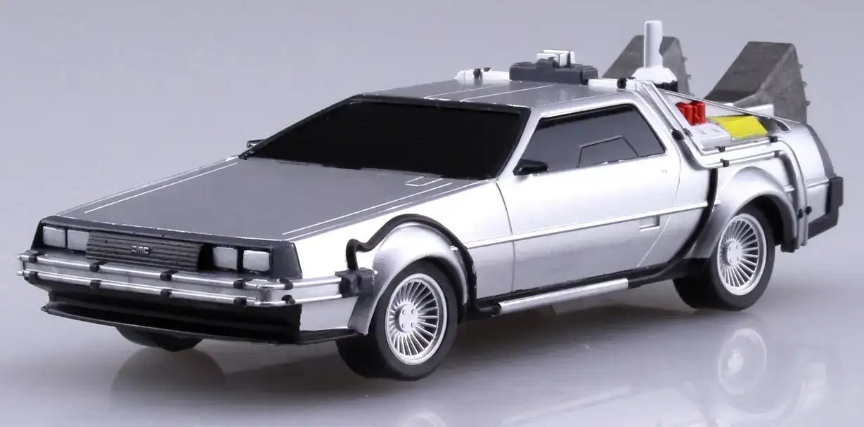 BTTF PULLBACK BACK TO THE FUTURE FROM PART II TIME MACHINE MK 1/43 2
