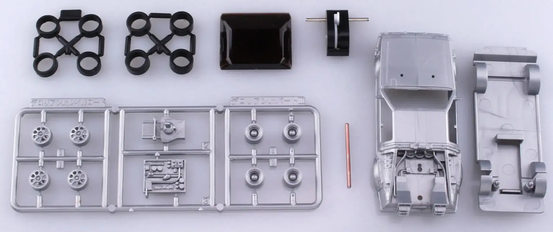 BTTF PULLBACK BACK TO THE FUTURE FROM PART III TIME MACHINE MK 1/43 2