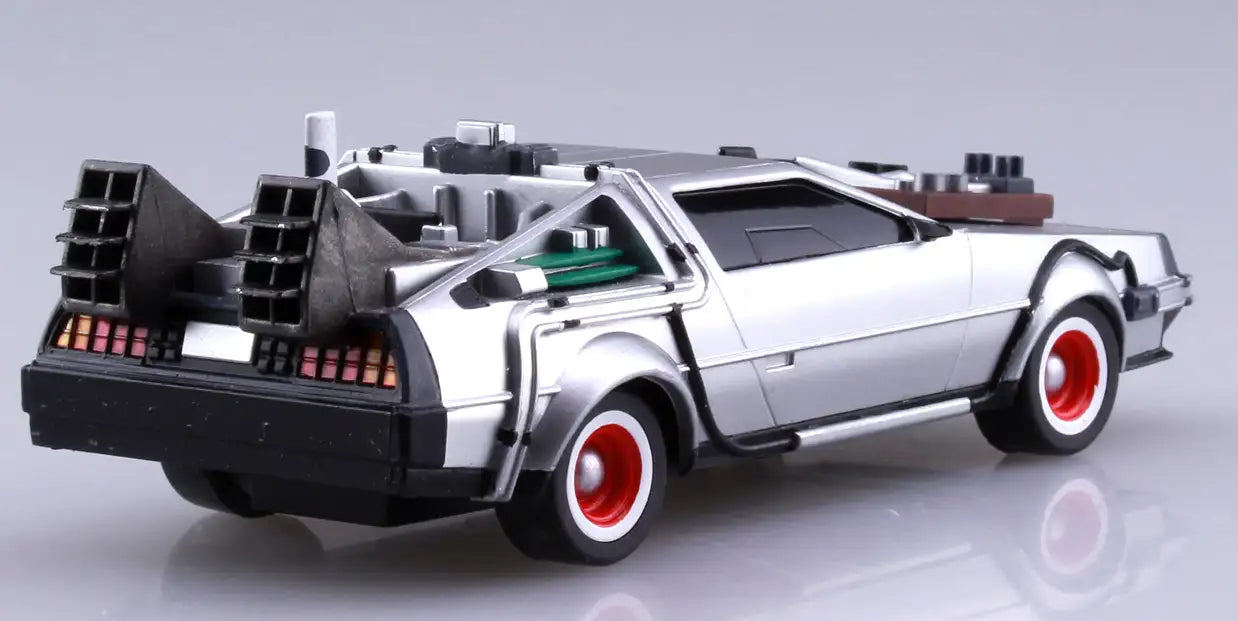 BTTF PULLBACK BACK TO THE FUTURE FROM PART III TIME MACHINE MK 1/43 3