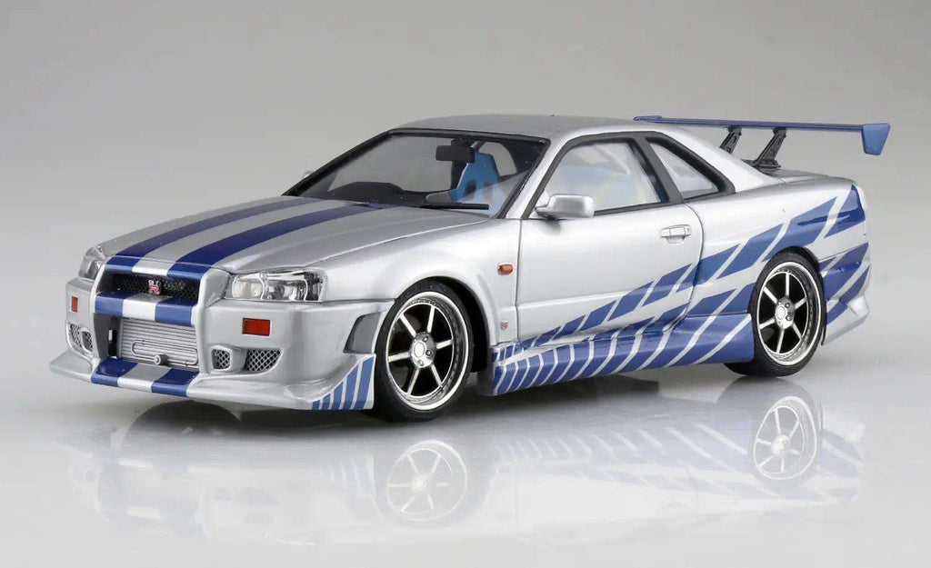 FAST & FURIOUS R34 SKYLINE GT-R MK 1/24 1