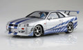 FAST & FURIOUS R34 SKYLINE GT-R MK 1/24 1