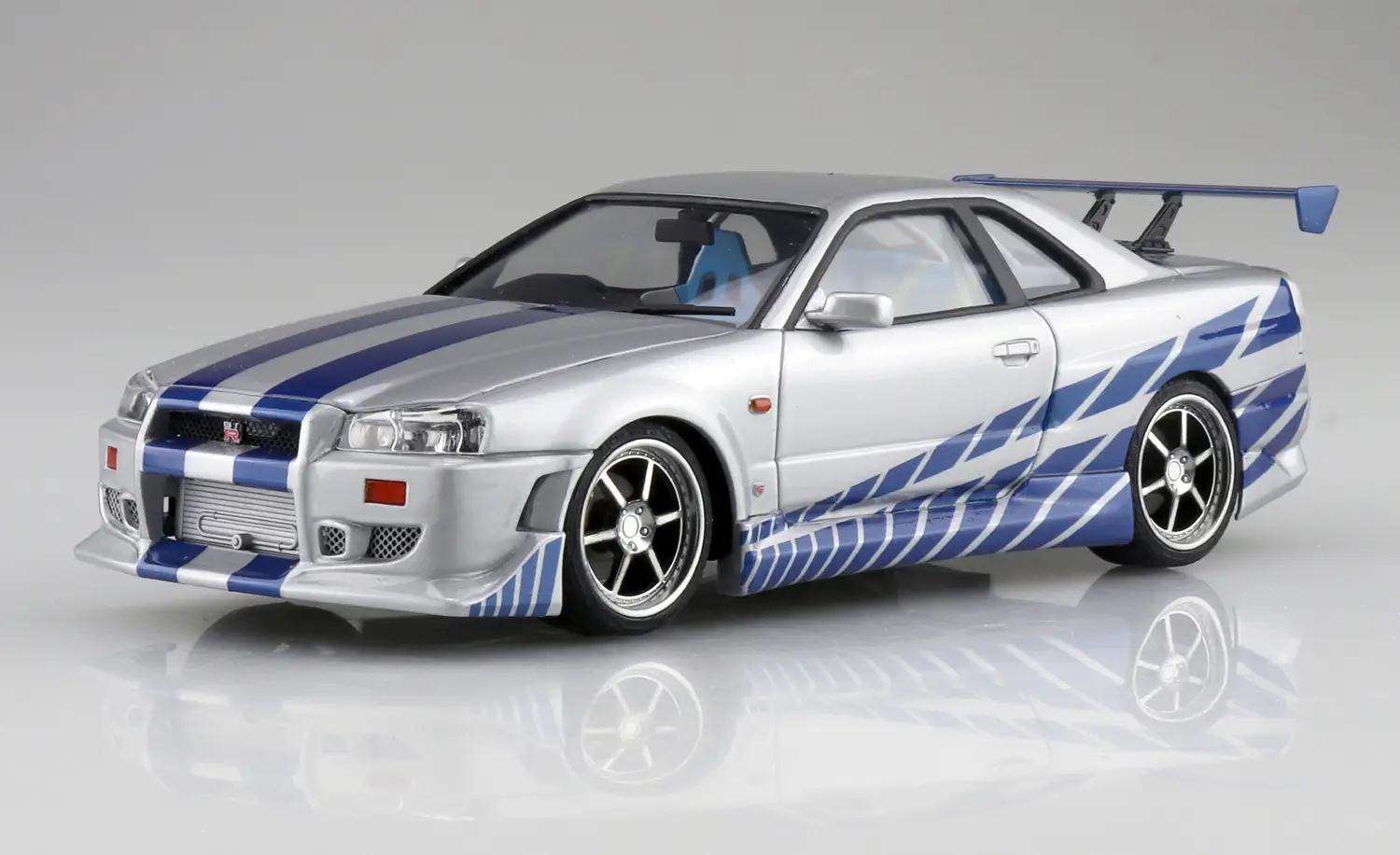 FAST & FURIOUS R34 SKYLINE GT-R MK 1/24 1