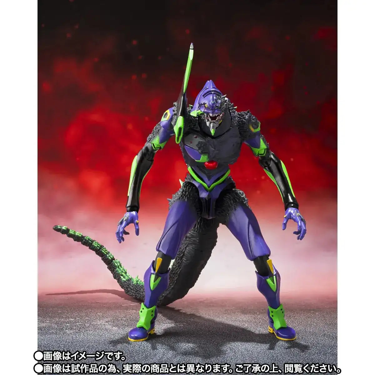 EVANGELION TEST TYPEｰ01 "G" AWAKENING FORM S.H.MONSTERARTS 8