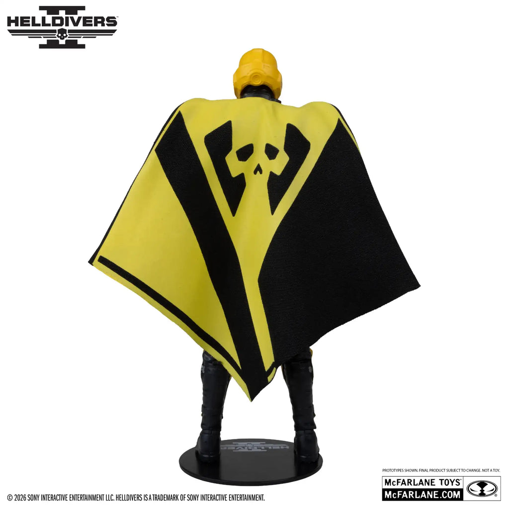 MCFARLANE GAMING EDITION 7INCH HELLDIVERS 2 TR-40 GOLD EAGLE ACTION FIGURE 2