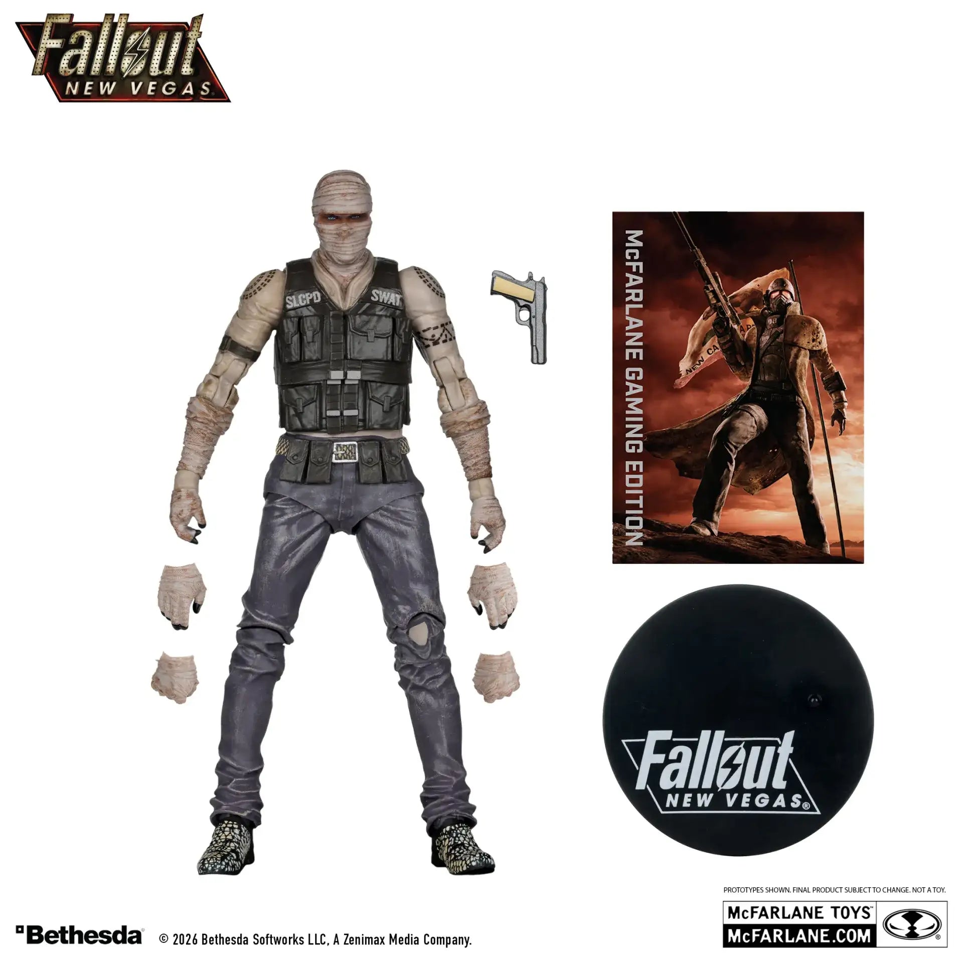 MCFARLANE GAMING EDITION 7INCH FALLOUT NEW VEGAS JOSHUA GRAHAM ACTION FIGURE 4