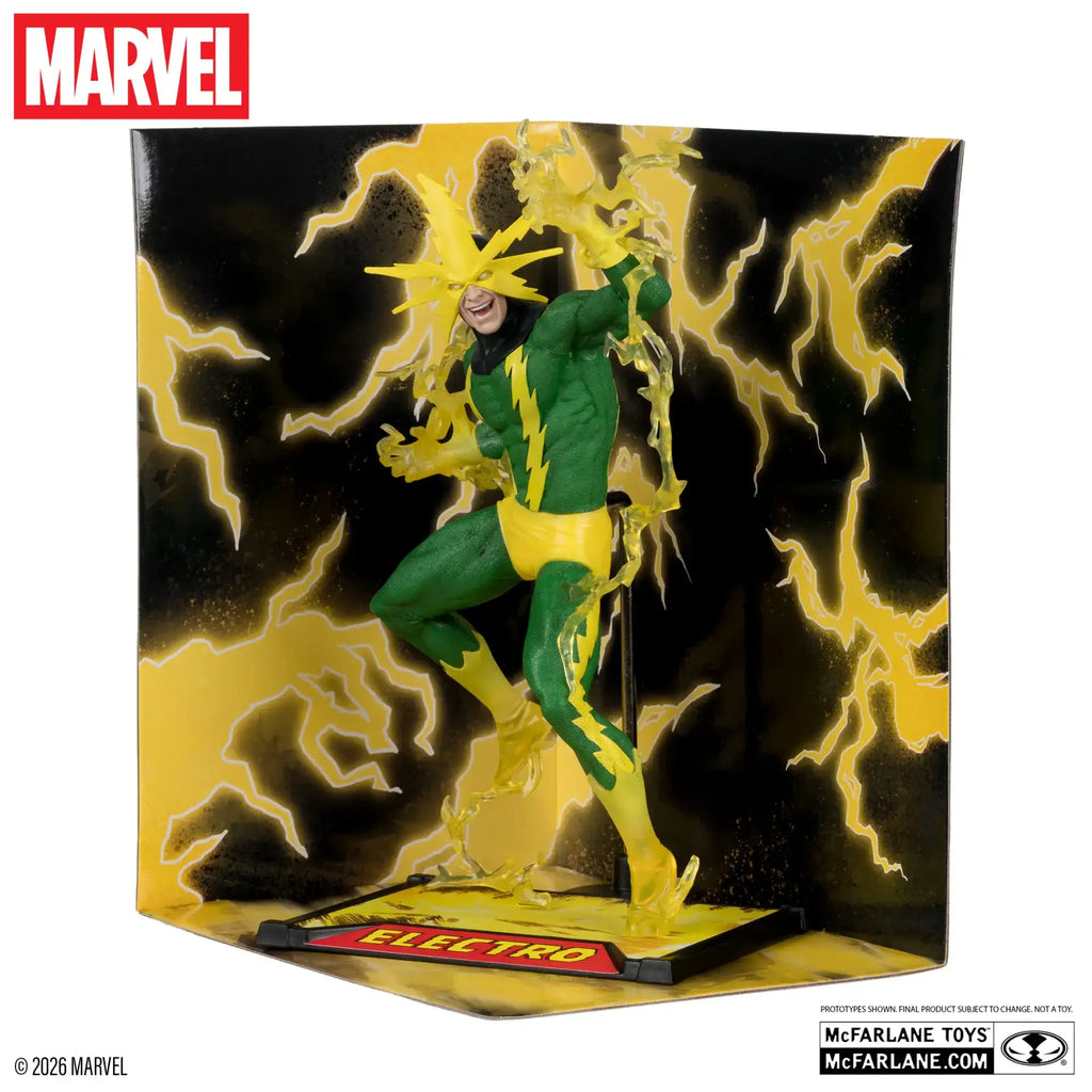 MARVEL COLLECTION 1:10TH WV8 ELECTRO (JOE FIXIT #5) FIGURE 6