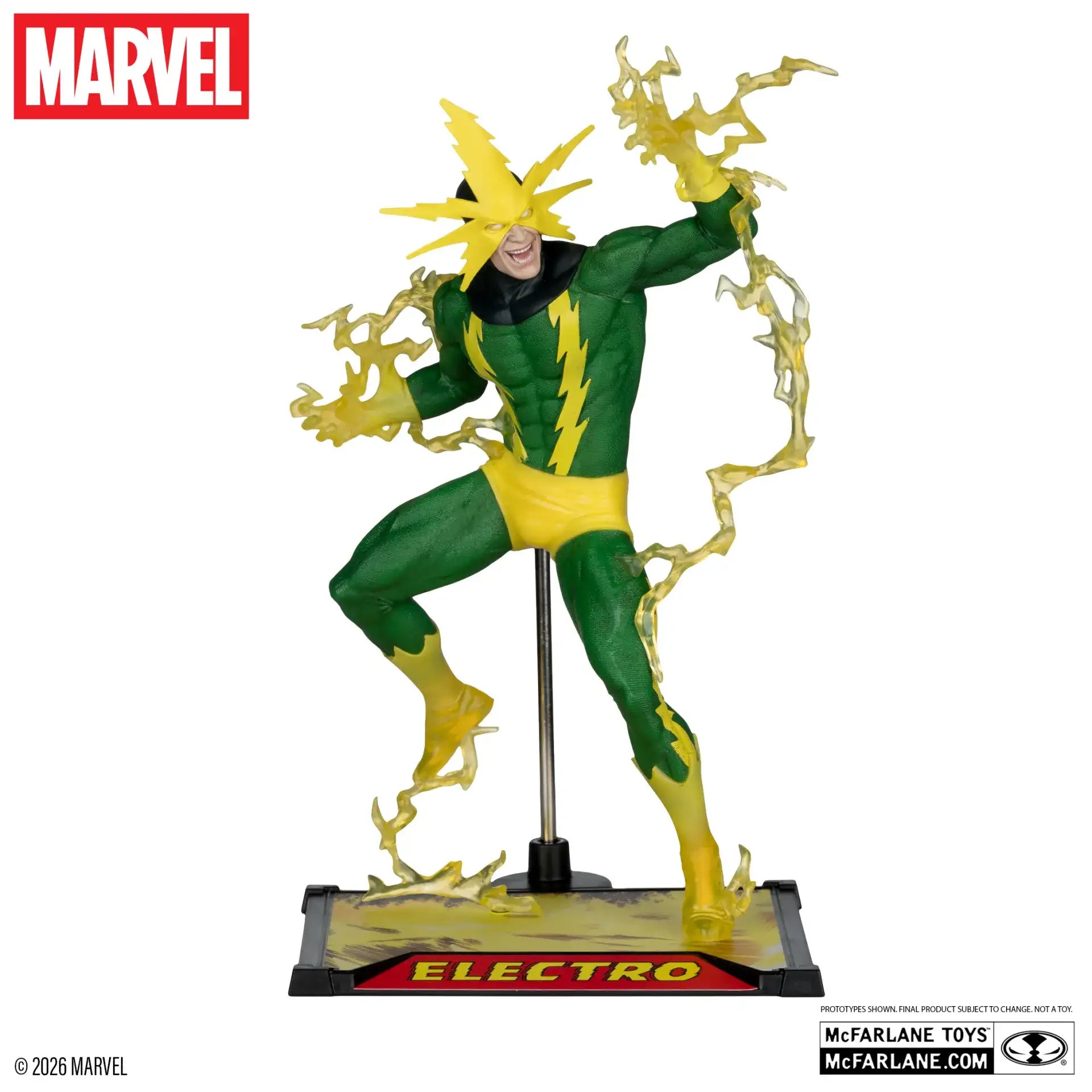 MARVEL COLLECTION 1:10TH WV8 ELECTRO (JOE FIXIT #5) FIGURE 3