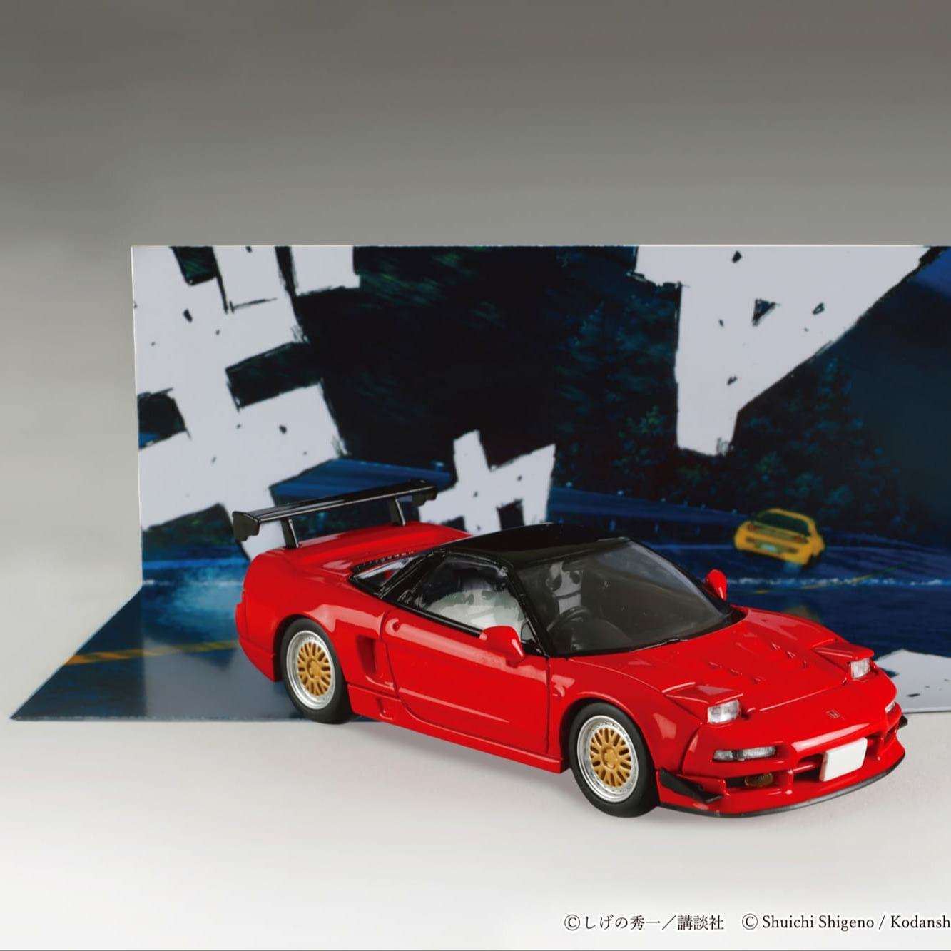 INITIAL D 1/64 HONDA NSX GO HOJO VS KEISUKE TAKAHASHI 1
