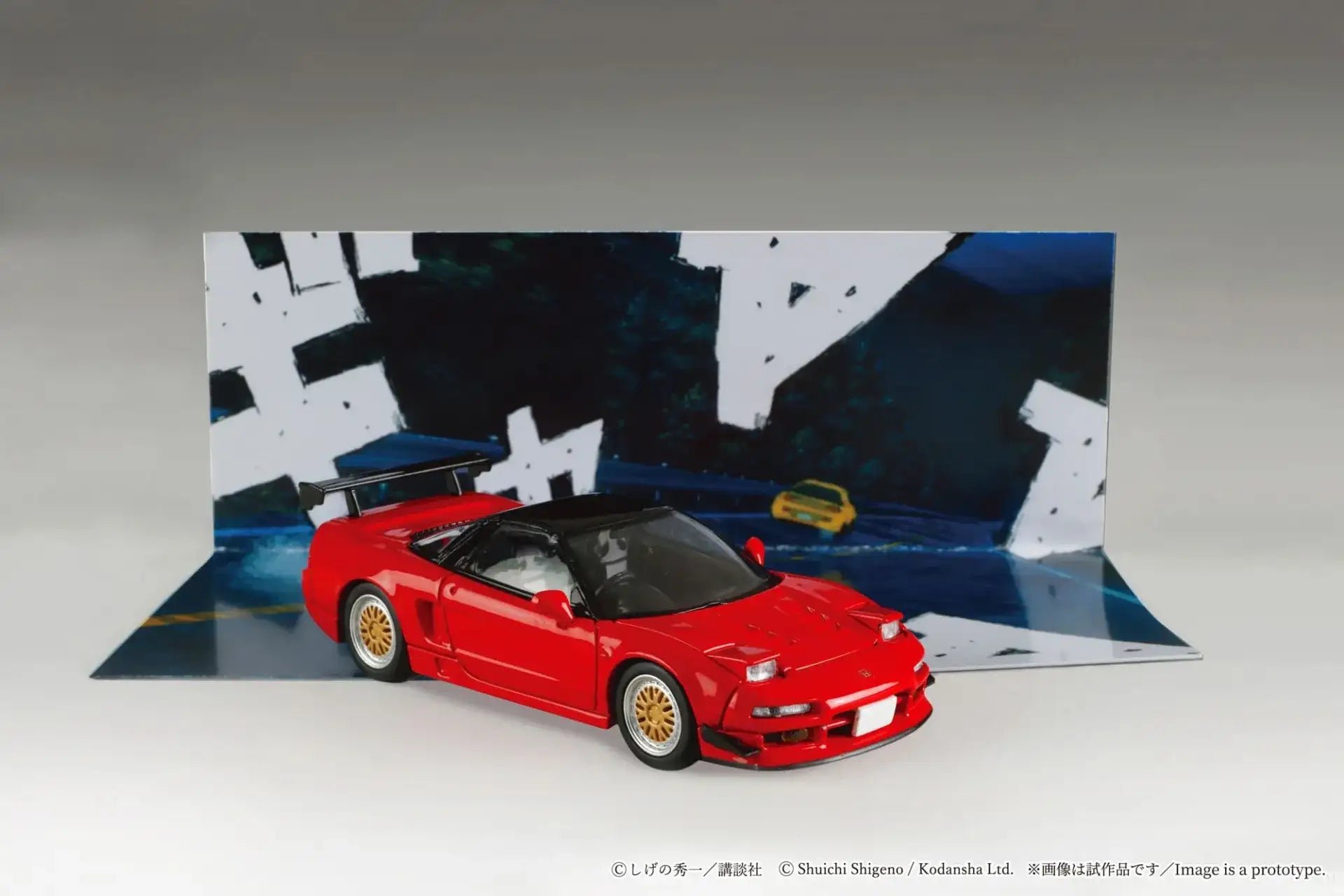 INITIAL D 1/64 HONDA NSX GO HOJO VS KEISUKE TAKAHASHI 2