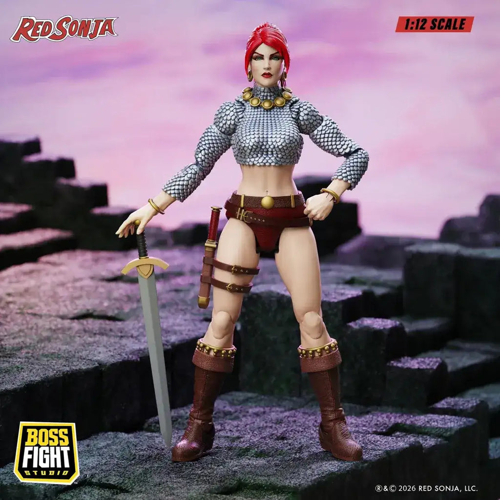 RED SONJA IMMORTAL RED SONJA 1:12 SCALE EPIC H.A.C.K.S. ACTION FIGURE 2