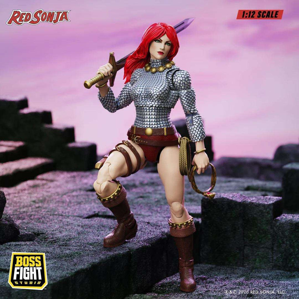 RED SONJA IMMORTAL RED SONJA 1:12 SCALE EPIC H.A.C.K.S. ACTION FIGURE 1