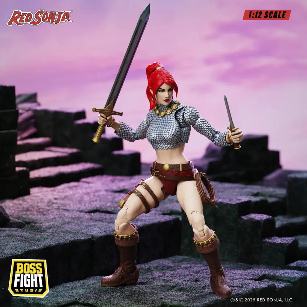 RED SONJA IMMORTAL RED SONJA 1:12 SCALE EPIC H.A.C.K.S. ACTION FIGURE 3