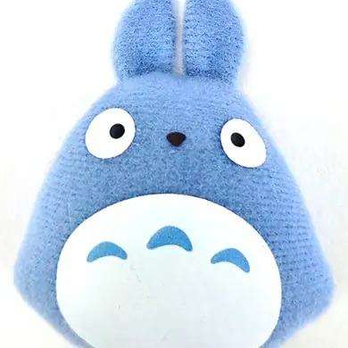 MY NEIGHBOR TOTORO MEDIUM BLUE TOTORO MINI PLUSH MAGNET
