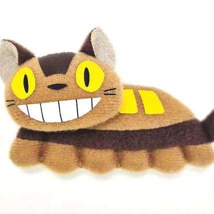 MY NEIGHBOR TOTORO CATBUS MINI PLUSH MAGNET