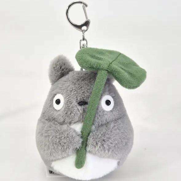 MY NEIGHBOR TOTORO BIG TOTORO WITH LEAF NAKAYOSHI KEYCHAIN