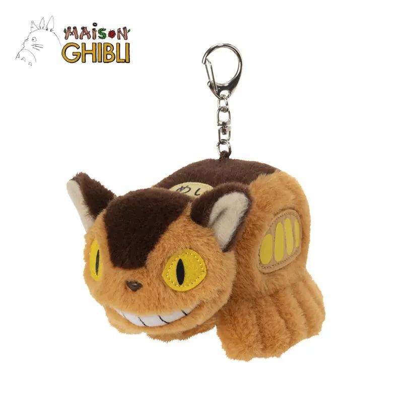 MY NEIGHBOR TOTORO CATBUS NAKAYOSHI PLUSH KEYCHAIN