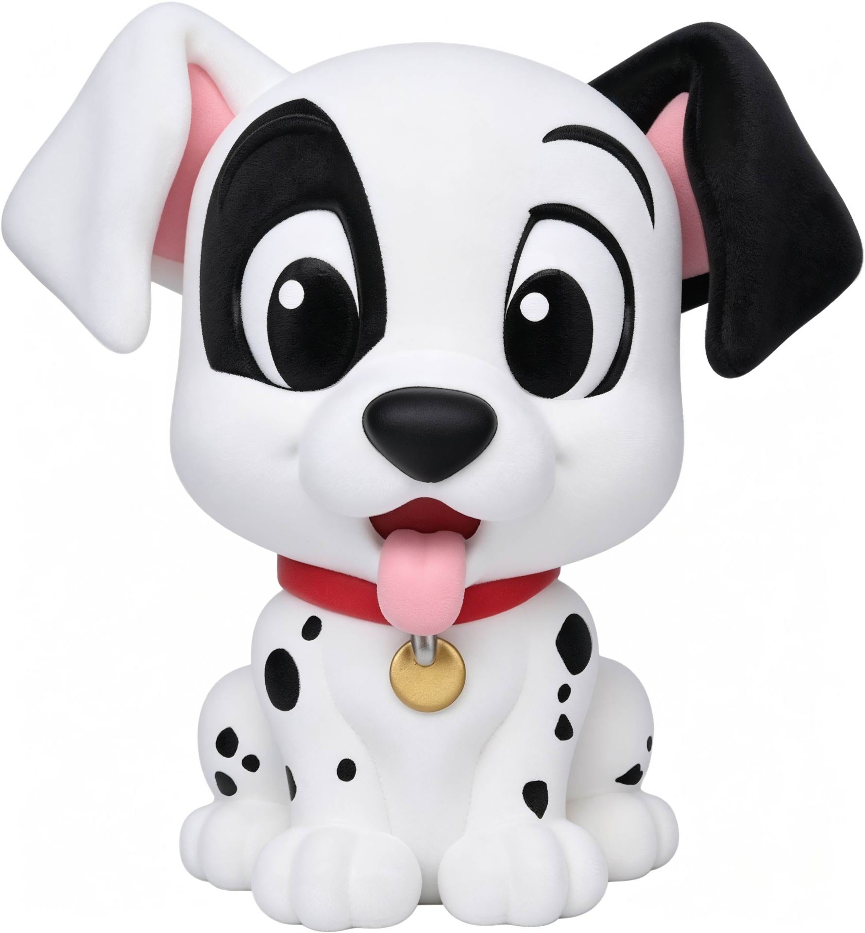 101 DALMATIANS PATCH FLOCKED FIGURAL BANK